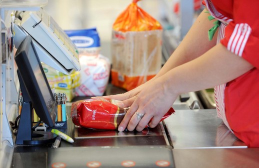 5709.supermarket na blagajni